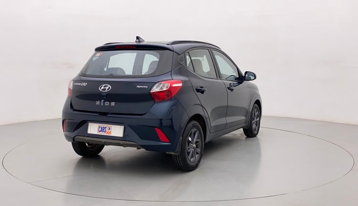 2022 Hyundai GRAND I10 NIOS SPORTZ 1.2 KAPPA VTVT CNG, CNG, Manual, 25,327 km, Right Back Diagonal