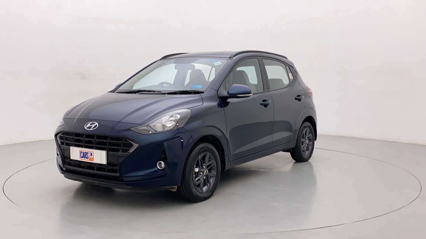 2022 Hyundai GRAND I10 NIOS SPORTZ 1.2 KAPPA VTVT CNG, CNG, Manual, 25,327 km, Left Front Diagonal