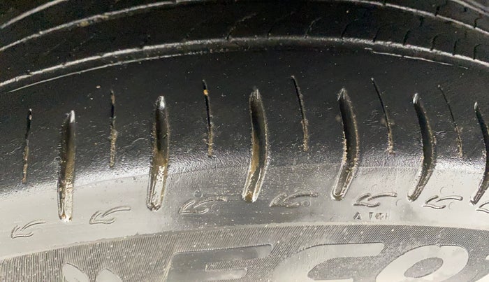 2023 Tata ALTROZ XZA, Petrol, Automatic, 20,744 km, Left Rear Tyre Tread