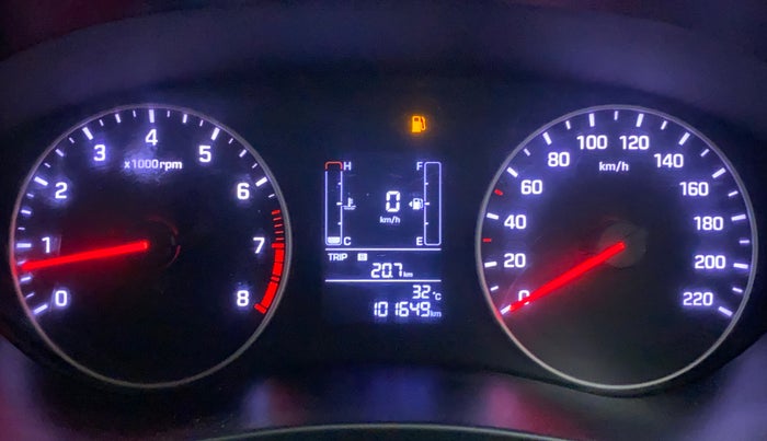 2018 Hyundai Elite i20 MAGNA EXECUTIVE 1.2, CNG, Manual, 1,01,649 km, Odometer Image
