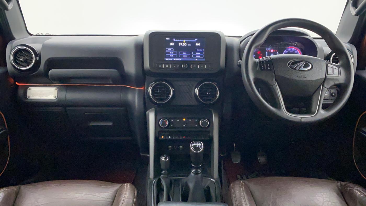 2020 Mahindra Thar LX HARD TOP 4WD MT, Diesel, Manual, 29,743 km, Dashboard
