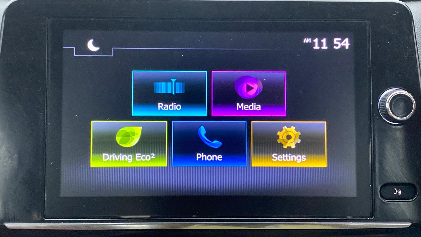 2021 Renault TRIBER RXZ AMT DUAL TONE, Petrol, Automatic, 35,023 km, Touchscreen Infotainment System