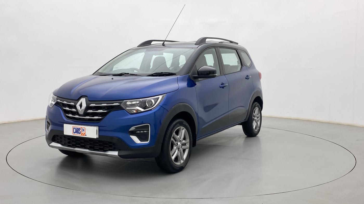 2021 Renault TRIBER RXZ AMT DUAL TONE, Petrol, Automatic, 35,023 km, Left Front Diagonal
