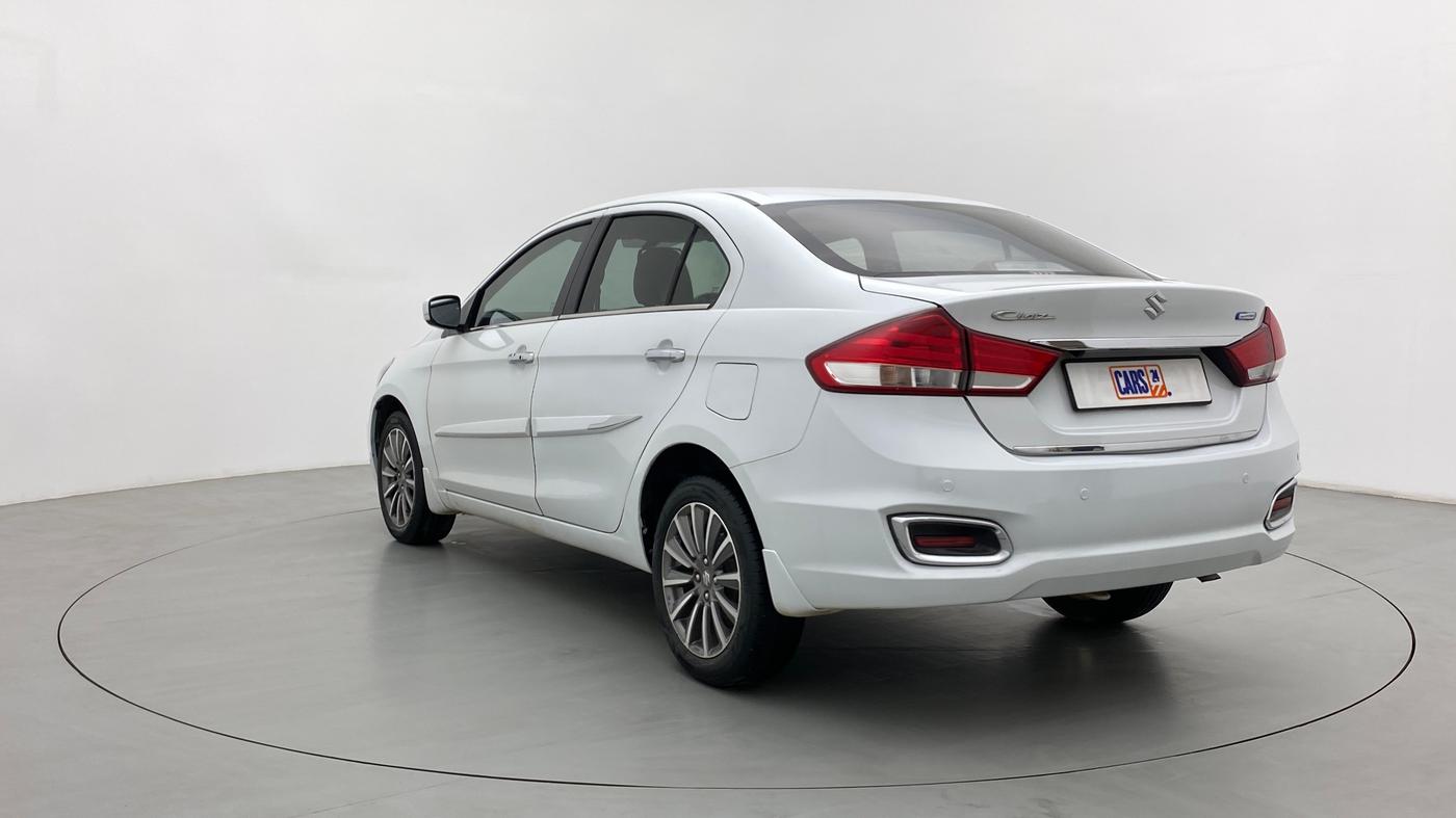 2019 Maruti Ciaz ALPHA 1.5 AT SHVS, Petrol, Automatic, 67,388 km, Left Back Diagonal