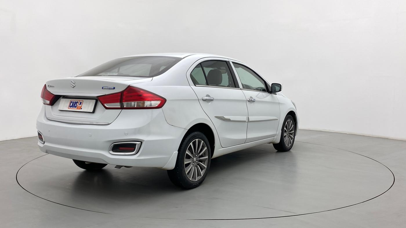 2019 Maruti Ciaz ALPHA 1.5 AT SHVS, Petrol, Automatic, 67,388 km, Right Back Diagonal