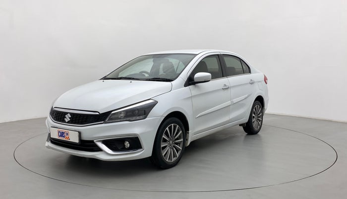 2019 Maruti Ciaz ALPHA 1.5 AT SHVS, Petrol, Automatic, 67,388 km, Left Front Diagonal