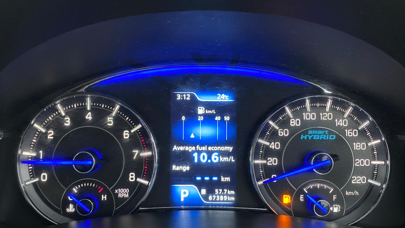 2019 Maruti Ciaz ALPHA 1.5 AT SHVS, Petrol, Automatic, 67,388 km, Odometer Image
