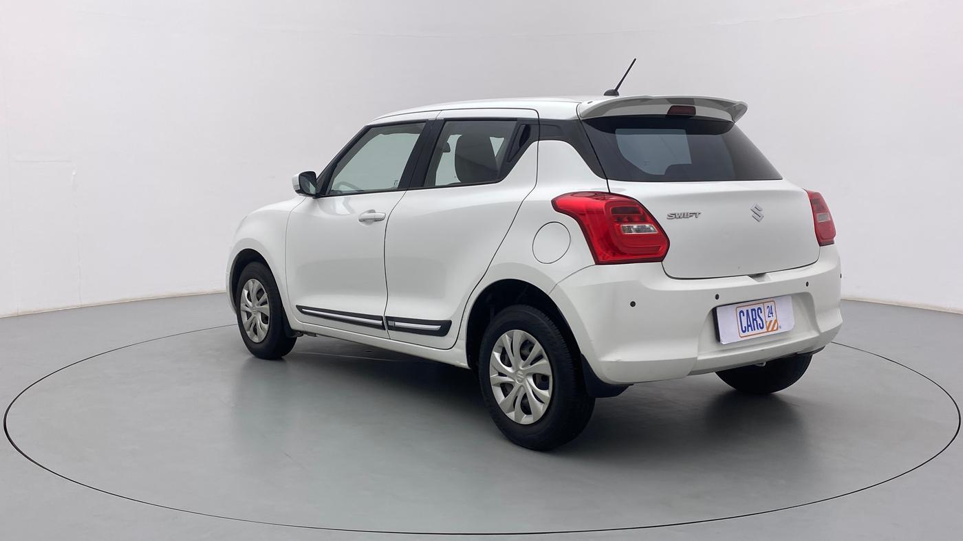 2019 Maruti Swift VXI AMT, Petrol, Automatic, 95,938 km, Left Back Diagonal