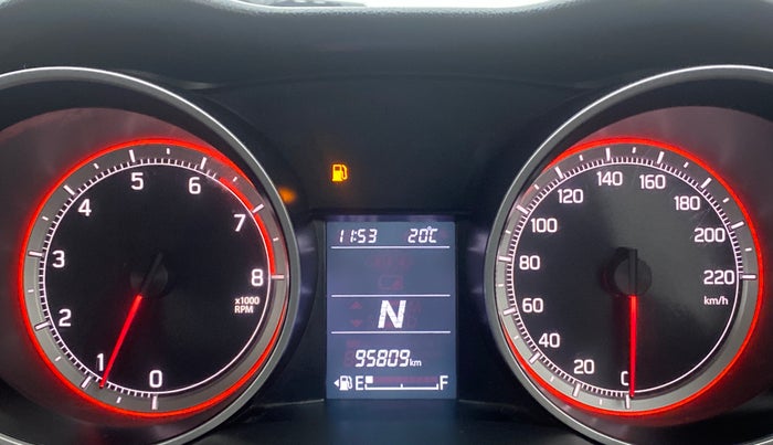 2019 Maruti Swift VXI AMT, Petrol, Automatic, 95,938 km, Odometer Image