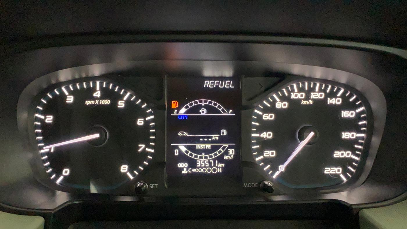 2022 Tata PUNCH ADVENTURE MT, Petrol, Manual, 35,641 km, Odometer Image