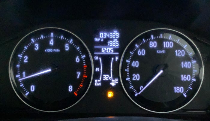 2020 Honda Amaze 1.2L I-VTEC VX, Petrol, Manual, 34,329 km, Odometer Image