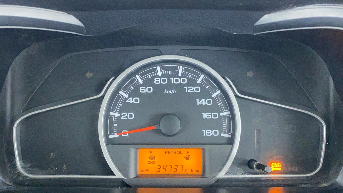 2021 Maruti Alto LXI CNG, CNG, Manual, 35,024 km, Odometer Image