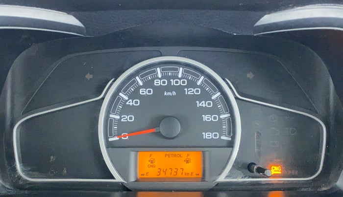 2021 Maruti Alto LXI CNG, CNG, Manual, 35,024 km, Odometer Image