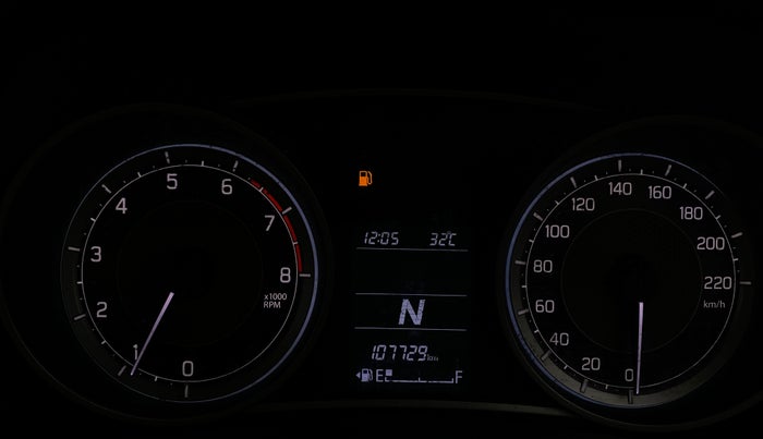 2021 Maruti Dzire VXI AMT, Petrol, Automatic, 1,07,760 km, Odometer Image
