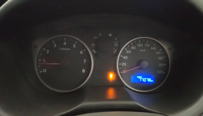 2014 Hyundai i20 MAGNA 1.2, Petrol, Manual, 77,067 km, Odometer Image