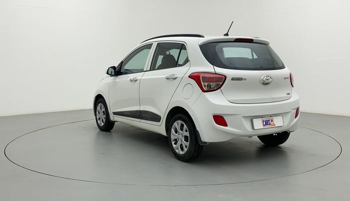 2014 Hyundai Grand i10 SPORTZ 1.2 KAPPA VTVT, Petrol, Manual, 44,148 km, Left Back Diagonal