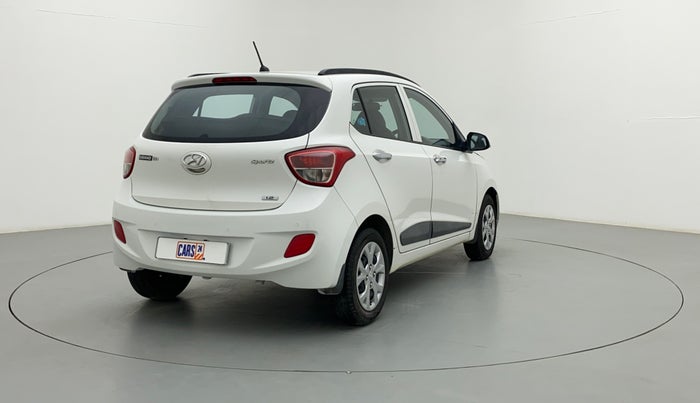 2014 Hyundai Grand i10 SPORTZ 1.2 KAPPA VTVT, Petrol, Manual, 44,148 km, Right Back Diagonal