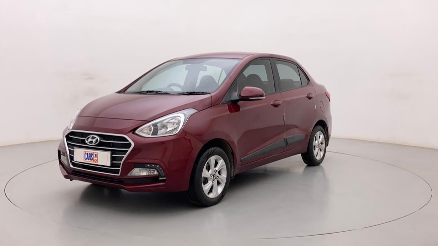 2017 Hyundai Xcent SX 1.2, Petrol, Manual, 55,804 km, Left Front Diagonal