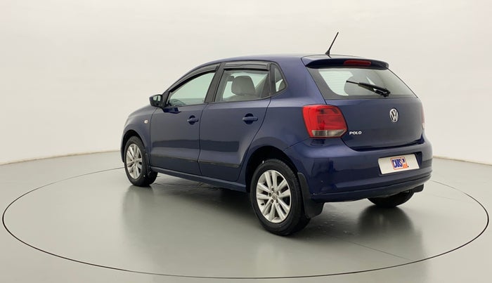 2014 Volkswagen Polo HIGHLINE1.2L, Petrol, Manual, 1,05,337 km, Left Back Diagonal