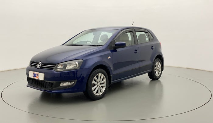 2014 Volkswagen Polo HIGHLINE1.2L, Petrol, Manual, 1,05,337 km, Left Front Diagonal