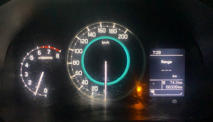 2018 Maruti IGNIS ZETA 1.2, CNG, Manual, 66,308 km, Odometer Image