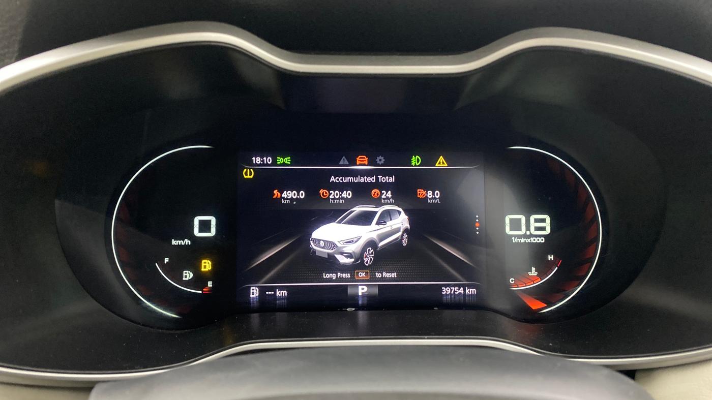 2022 MG ASTOR SHARP 1.5 CVT, Petrol, Automatic, 39,753 km, Odometer Image