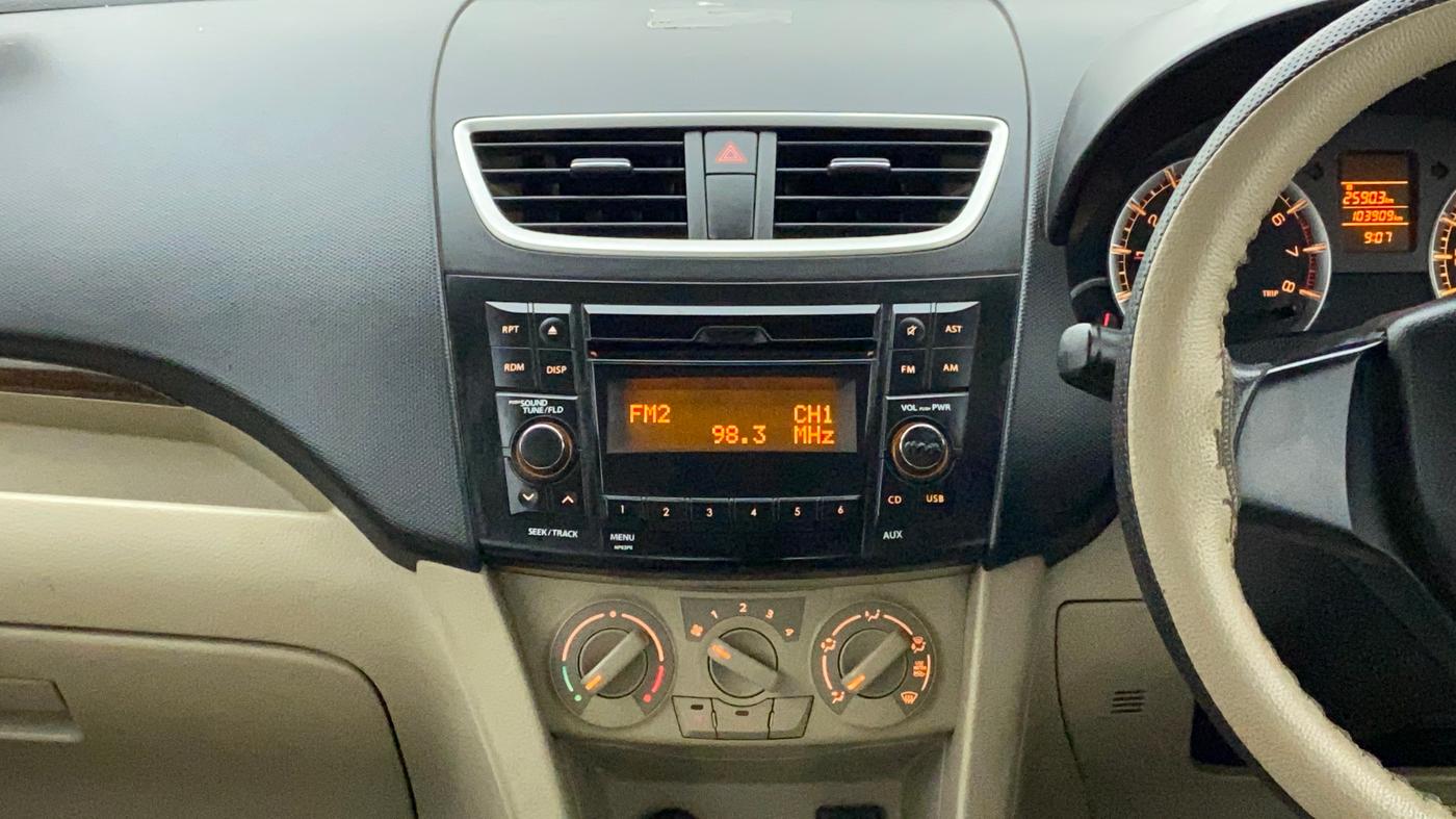 2015 Maruti Swift Dzire VXI, Petrol, Manual, 1,03,908 km, Air Conditioner