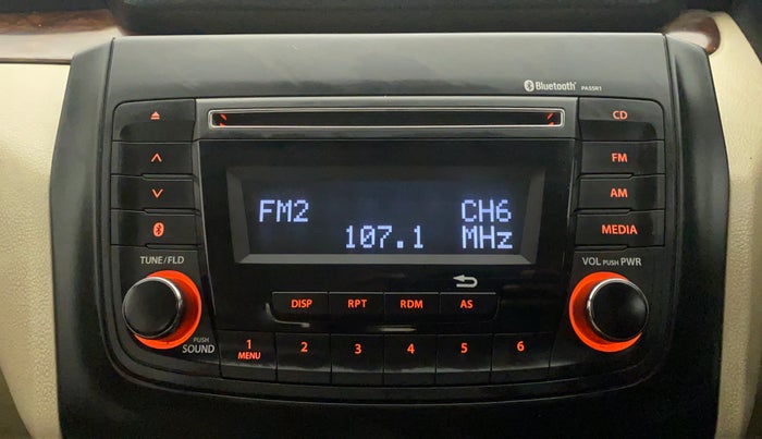 2018 Maruti Dzire VXI AMT, Petrol, Automatic, 51,852 km, Infotainment System