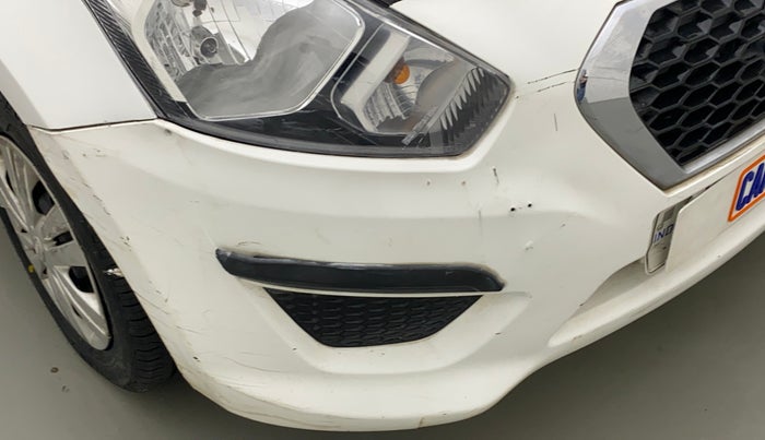 2014 Datsun Go T, Petrol, Manual, 43,171 km, Front bumper - Minor damage