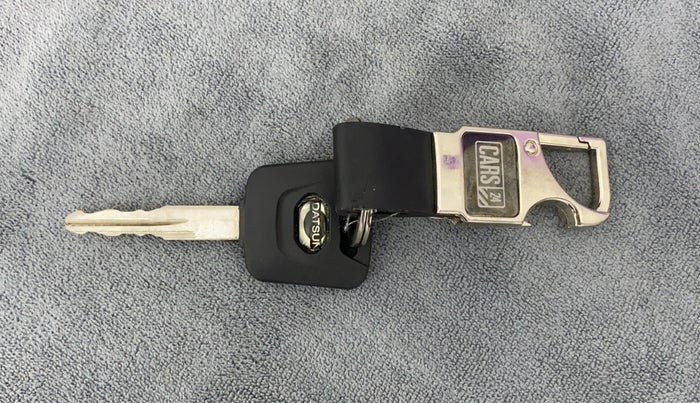 2014 Datsun Go T, Petrol, Manual, 43,171 km, Key Close Up