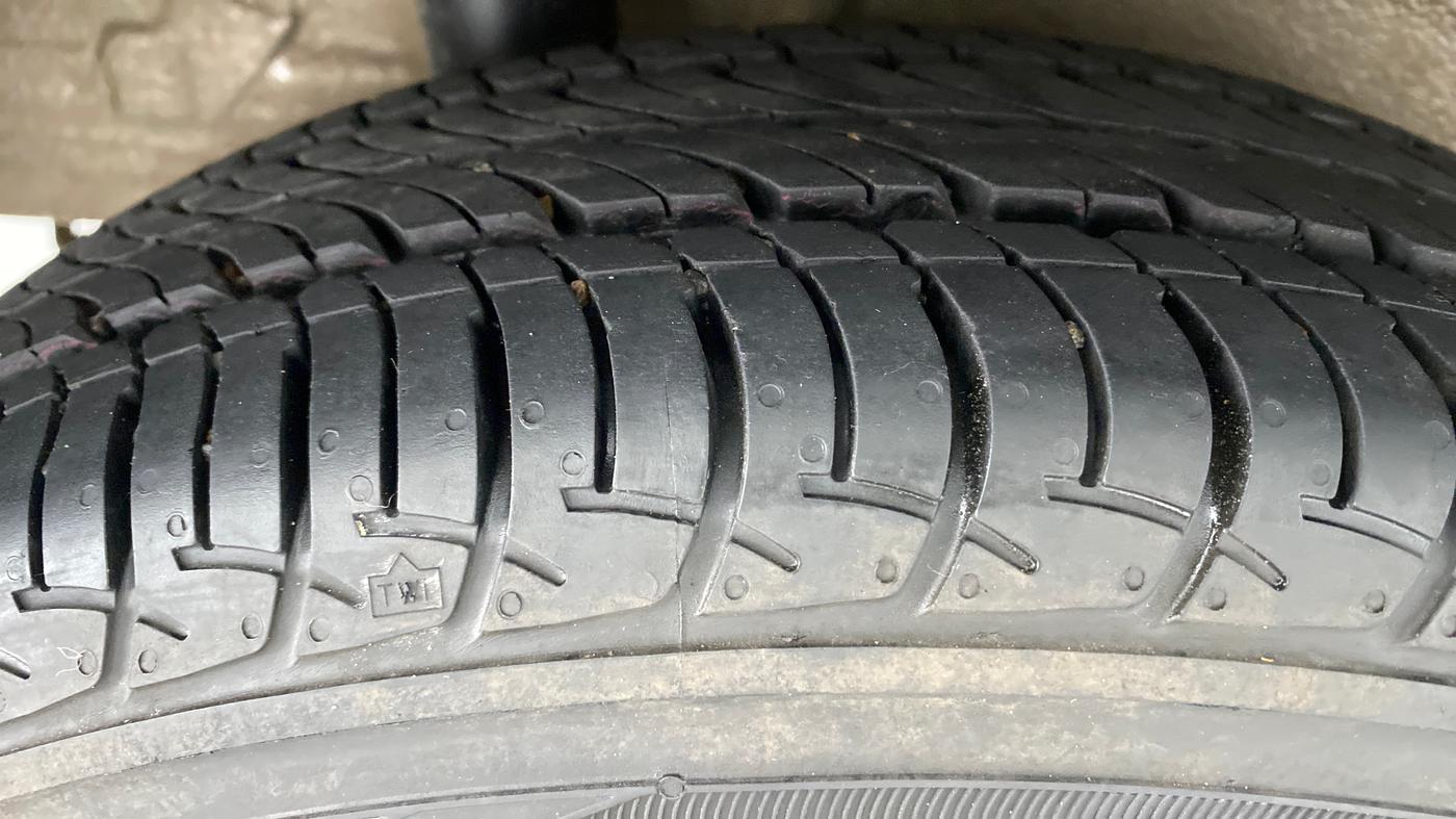 2021 Maruti New Wagon-R VXI 1.0, Petrol, Manual, 5,560 km, Left Rear Tyre Tread