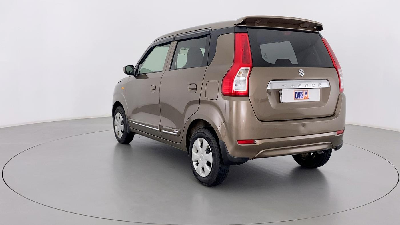 2021 Maruti New Wagon-R VXI 1.0, Petrol, Manual, 5,560 km, Left Back Diagonal