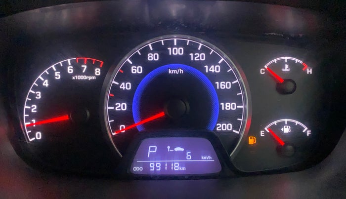 2015 Hyundai Grand i10 ASTA AT 1.2 KAPPA VTVT, Petrol, Automatic, 99,118 km, Odometer Image
