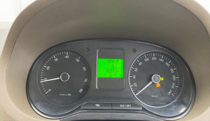 2014 Skoda Rapid ELEGANCE 1.6 MPI AT, Petrol, Automatic, 62,543 km, Odometer Image