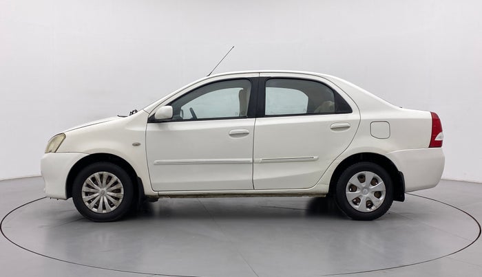 2012 Toyota Etios G, CNG, Manual, 93,524 km, Left Side