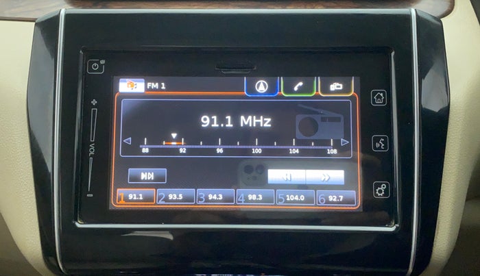 2017 Maruti Dzire ZDI Plus AMT, Diesel, Automatic, 1,27,745 km, Infotainment System