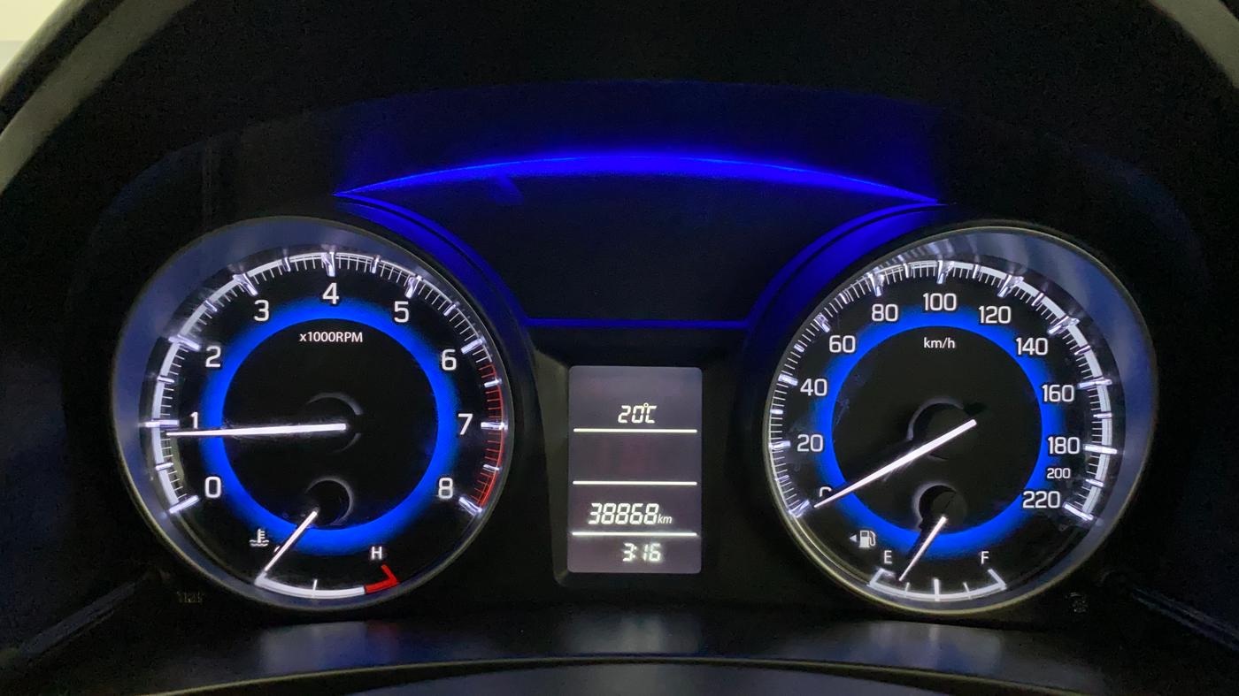 2021 Maruti Baleno DELTA PETROL 1.2, Petrol, Manual, 38,934 km, Odometer Image