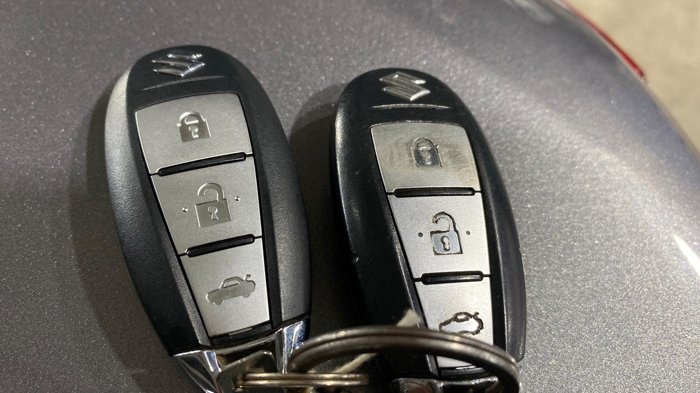2018 Maruti Ciaz ZETA 1.4  AT PETROL, Petrol, Automatic, 94,510 km, Key Close Up
