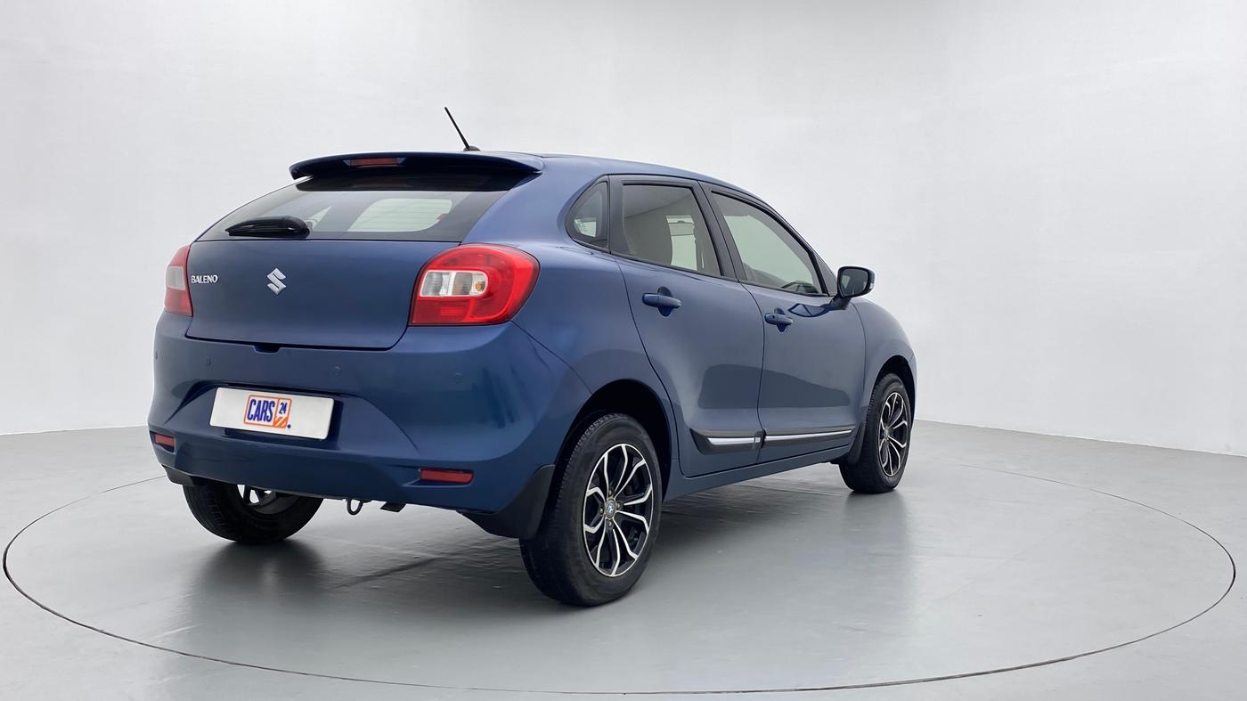 2017 Maruti Baleno DELTA 1.2 K12, Petrol, Manual, 62,954 km, Right Back Diagonal (45- Degree) View