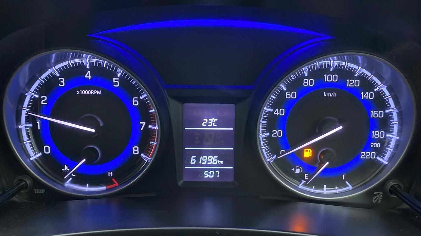 2017 Maruti Baleno DELTA 1.2 K12, Petrol, Manual, 62,954 km, Odometer View