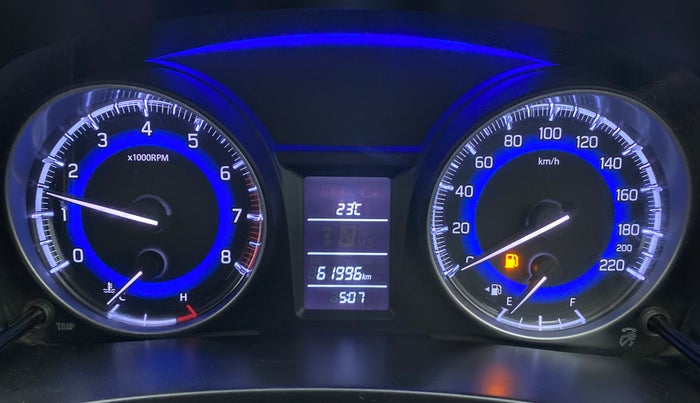 2017 Maruti Baleno DELTA 1.2 K12, Petrol, Manual, 62,954 km, Odometer View