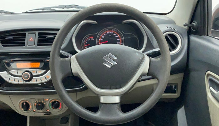 2015 Maruti Alto K10 VXI, Petrol, Manual, 58,319 km, Steering Wheel Close Up