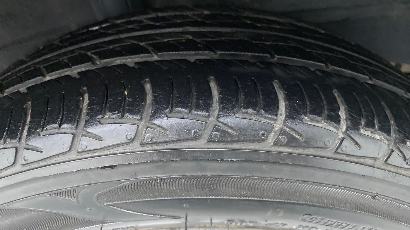 2018 Toyota YARIS G CVT, Petrol, Automatic, 18,945 km, Right Rear Tyre Tread