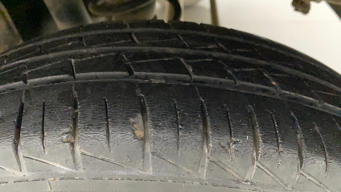 2019 Maruti Alto LXI, Petrol, Manual, 18,851 km, Left Rear Tyre Tread