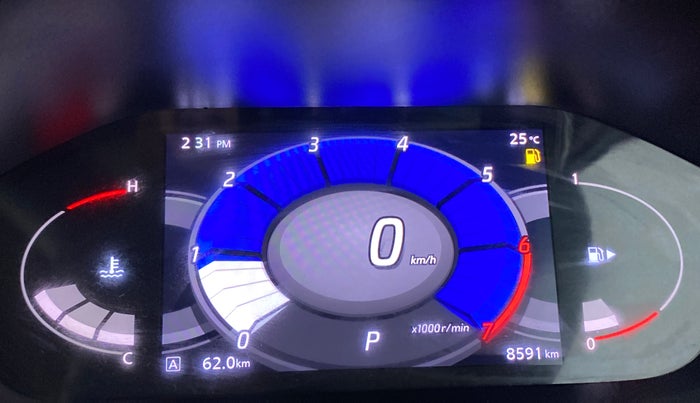 2022 Nissan MAGNITE XV PREMIUM TURBO CVT, Petrol, Automatic, 8,533 km, Odometer Image