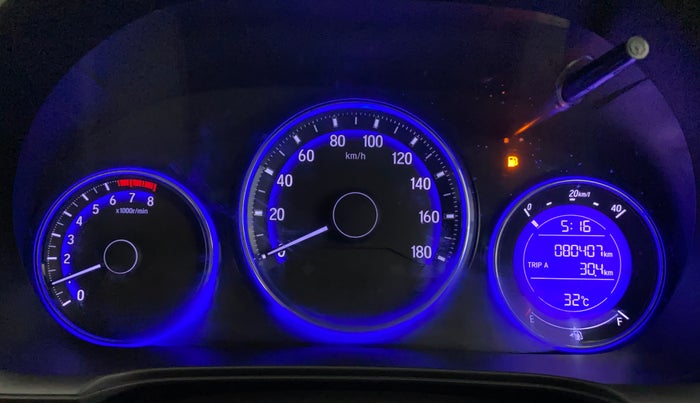 2016 Honda Amaze 1.2L I-VTEC SX, Petrol, Manual, 80,455 km, Odometer Image