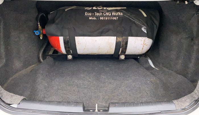 2013 Honda City 1.5L I-VTEC V AT, CNG, Automatic, 67,024 km, Boot Inside