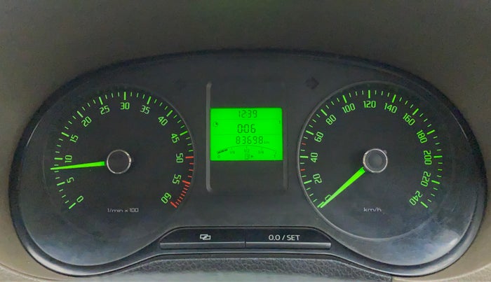 2011 Skoda Rapid ELEGANCE 1.6 TDI MT, Diesel, Manual, 83,749 km, Odometer Image