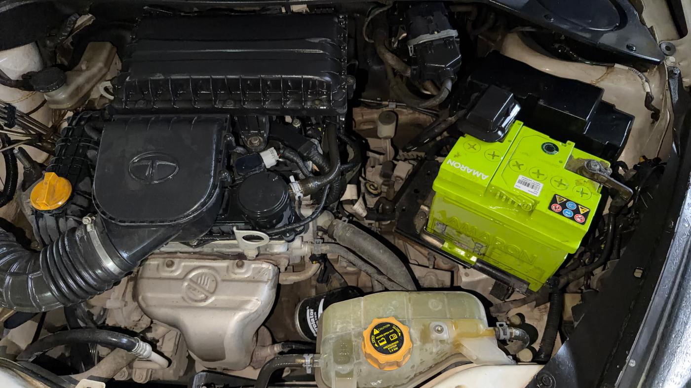 2019 Tata Tiago XZ PLUS PETROL, Petrol, Manual, 73,697 km, Engine View - Left