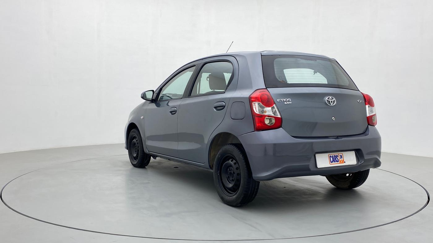 2017 Toyota Etios Liva GD, Diesel, Manual, 62,417 km, Left Back Diagonal
